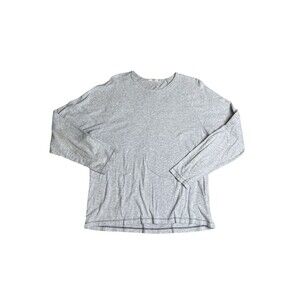 UGG Shirt Mens Large Cream Pullover Raglan Long Sleeve Cotton Casual Lounge